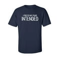 thumbnail image 1 of I Prefer My Puns Intended Adult Short Sleeve T-shirt, 1 of 4