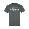 thumbnail image 1 of I Prefer My Puns Intended Adult Short Sleeve T-shirt, 1 of 4