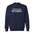 thumbnail image 1 of I Prefer My Puns Intended Crewneck Sweatshirt, 1 of 3