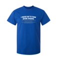 thumbnail image 1 of I Prefer Not To Think Before Speaking I like Behing Surprised Sarcastic Humor Graphic Novelty Funny Tall T Shirt, 1 of 1