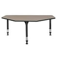 thumbnail image 1 of I-Promise 60" 2 Student Desk- Mahogany, 1 of 4