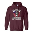 thumbnail image 1 of I Proudly Stand For The Flag And Kneel For The Cross DT Sweatshirt Hoodie, 1 of 2