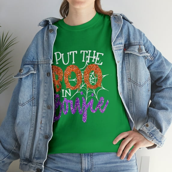 I Put Boo In Boujie Funny Halloween Costume Boujee Boo T-Shirt