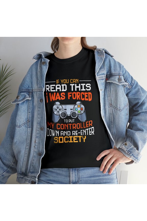 I Put My Controller Down Funny Gaming T-Shirt