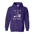 thumbnail image 1 of I Put Out For Santa Adult Hooded Sweatshirt, 1 of 3