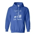 thumbnail image 1 of I Put Out For Santa Adult Hooded Sweatshirt, 1 of 3