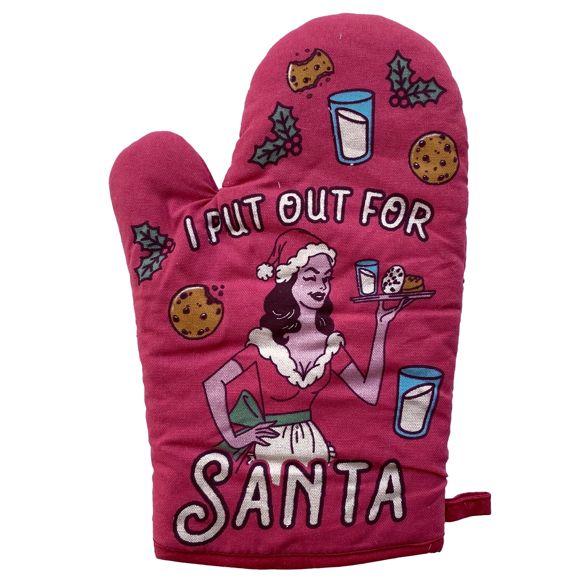 Kitchen Style Printed 'Cupcakes' Oven Mitt (Pink)