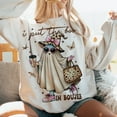 thumbnail image 1 of I Put The Boo In Boujee Ghost Sweatshirt, Cute Halloween Ghost Shirt, Girly Spooky Season Crewneck, Funny Boujee Halloween Sweatshirt, 1 of 5