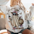 thumbnail image 1 of I Put The Boo In Boujee Ghost Sweatshirt, Cute Halloween Ghost Shirt, Girly Spooky Season Crewneck, Funny Boujee Halloween Sweatshirt, 1 of 5