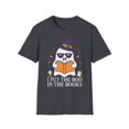 thumbnail image 1 of I Put The Boo in the Books Halloween T-Shirt, 1 of 4