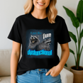 thumbnail image 1 of I Put The Fun In Dysfunctional Raccoon Word, Cat Meme Shirt, Meme Tee, Trending Tshirt, Funny Friend Gift, Quote Cute, 1 of 5