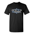 thumbnail image 1 of I Put The Pro In Procrastinate Sarcastic Humor Graphic Novelty Funny Tall T Shirt, 1 of 1