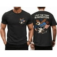 thumbnail image 1 of I Put The Tism In Patriotism Shirt Men Tee, 1 of 6
