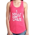 thumbnail image 1 of I REALLY DON'T CARE Racerback Tank, 1 of 2
