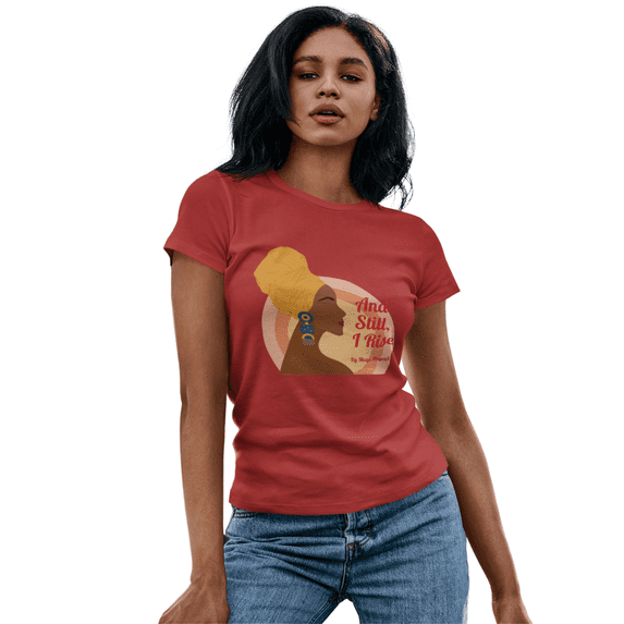 I RISE Women's Favorite Athleisure Graphic T-Shirt Slim Fit Sizes S - 2XL