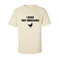 thumbnail image 1 of I Raise Tiny Dinosaurs Adult Short Sleeve T-shirt, 1 of 4