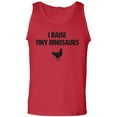 thumbnail image 1 of I Raise Tiny Dinosaurs Adult Tank Top, 1 of 3