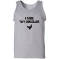 thumbnail image 1 of I Raise Tiny Dinosaurs Adult Tank Top, 1 of 3