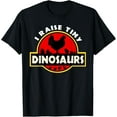 thumbnail image 1 of I Raise Tiny Dinosaurs Chicken Lover T-Shirt men and women can wear, black, white, gifts, 1 of 4