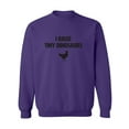 thumbnail image 1 of I Raise Tiny Dinosaurs Crewneck Sweatshirt, 1 of 3