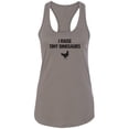 thumbnail image 1 of I Raise Tiny Dinosaurs Racerback Tank, 1 of 2