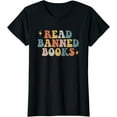thumbnail image 1 of I Read Banned Books Reader Bookworm T-Shirt, 1 of 3
