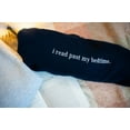 thumbnail image 1 of I Read Past My Bedtime Embroidered Sweatshirt, 1 of 2