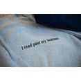 thumbnail image 1 of I Read Past My Bedtime Embroidered Sweatshirt, 1 of 2