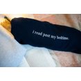 thumbnail image 1 of I Read Past My Bedtime Embroidered Sweatshirt, 1 of 2