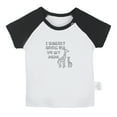 thumbnail image 1 of I Really Look UP To My Papa Funny T shirt For Baby, Newborn Babies T-shirts, Infant Tops, 0-24M Kids Graphic Tees Clothing (Short Black Raglan T-shirt, 0-6 Months), 1 of 4