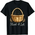 thumbnail image 1 of I Reed A Lot - Floral Basket Basket Weaving T-Shirt, 1 of 4