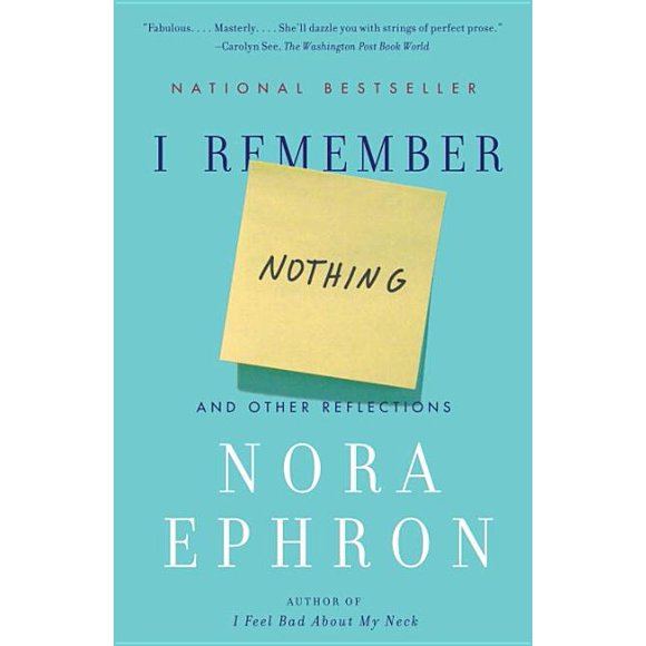 I Remember Nothing: And Other Reflections (Paperback)