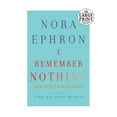 thumbnail image 1 of Pre-Owned I Remember Nothing: And Other Reflections (Paperback) 073937804X 9780739378045, 1 of 1