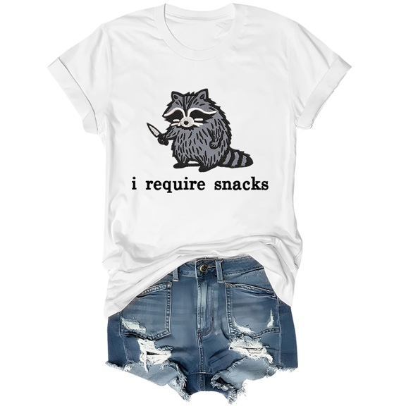 I Require Snacks Shirt Unisex
