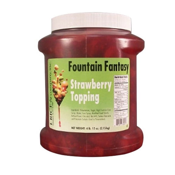 I.Rice & Company Fantasy Strawberry Topping, 1/2 gal. Jar | 1 Each
