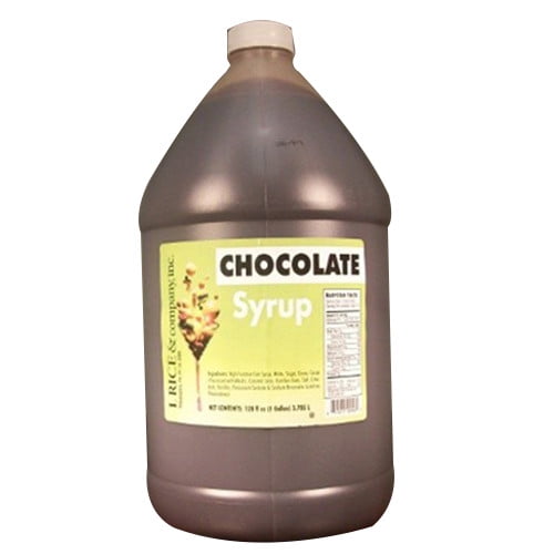 I.Rice & Company Ready To Use Vanilla Syrup, 1 gal. Can | 1 Each (Chocolate)