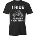 thumbnail image 1 of I Ride So T-Shirt | Cool Motorcycle Black Tee Gift, 1 of 5