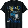 thumbnail image 1 of I Rocked 100 Days Of School Shirt 100 Days Of School Gift T-Shirt, 1 of 3