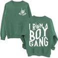 thumbnail image 1 of I Run A Boy Gang Boy Mom Sweatshirt, I Run A Boy Gang Sweatshirt, Boy Mom Sweatshirt, 1 of 6