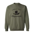 thumbnail image 1 of I Run A Tight Shipwreck Crewneck Sweatshirt, 1 of 3