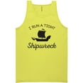 thumbnail image 1 of I Run A Tight Shipwreck Neon Tank Top, 1 of 1