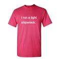 thumbnail image 1 of I Run A Tight Shipwreck Sarcastic Humor Graphic Novelty Funny Youth T Shirt, 1 of 5