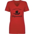 thumbnail image 1 of I Run A Tight Shipwreck Womens V-Neck T-Shirt, 1 of 2
