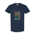 thumbnail image 1 of I Run Miles And I Teach Kids A Funny Teacher And Runner Gift Unisex T-Shirt, 1 of 2