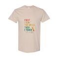 thumbnail image 1 of I Run Miles And I Teach Kids A Funny Teacher And Runner Gift Unisex T-Shirt, 1 of 2