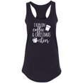 thumbnail image 1 of I Run On Coffee & Christmas Cheer Racerback Tank, 1 of 2