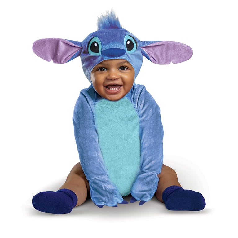 Disney's Lilo & Stitch, Stitch Halloween Costume for Infant, Size 6-12m, by Disguise, Infant Unisex, Size: 6-12 Months, Multicolor