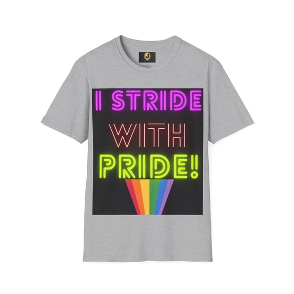 I STRIDE WITH PRIDE (RAINBOW) UNISEX