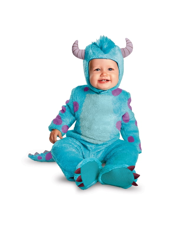 Monster University Inc, Sulley Halloween Costume for Infant, Size 12-18M, by Disguise