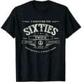 thumbnail image 1 of I SURVIVED The SIXTIES TWICE Built In 60s 70th 60th Birthday T-Shirt Black Small, 1 of 4